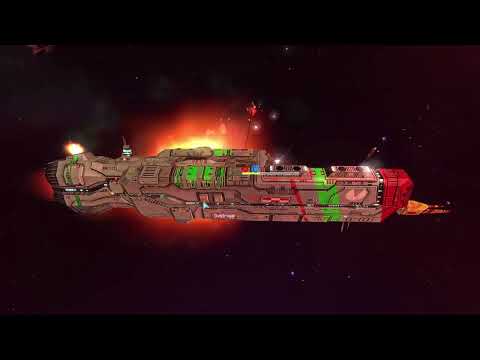 Homeworld Remastered – 1 Vaygr Battlecruiser vs 2 Vaygr Destroyers