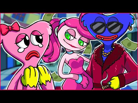 HUGGY WUGGY BECOMES RICH BUT KISSY MISSY IS VERY SAD | Poppy Playtime & FNaF Animation