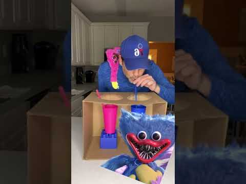 Huggy Wuggy Challenge // Huggy vs Kissy Missy // #shorts