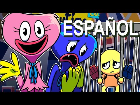 HUGGY WUGGY ESTA TRISTE CON PLAYER ! Poppy Playtime – Animación Español