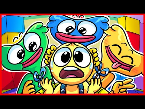HUGGY WUGGY FAMILY BROTHERS & PLAYER SO SAD! Poppy Playtime Animation #31