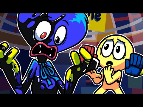 HUGGY WUGGY IS SO SAD WITH PLAYER! Poppy Playtime Animation #7