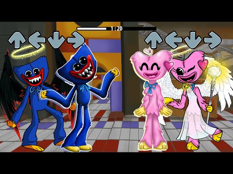 Huggy Wuggy Vs Kissy Missy x Playtime Song x New Character Mod x (Poppy Playtime)