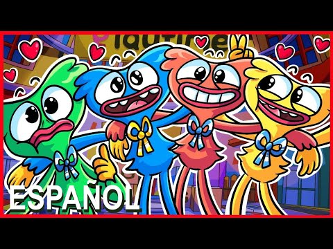 HUGGY WUGGY Y SUS HERMANOS DE COLORES! – Poppy Playtime Animación Español