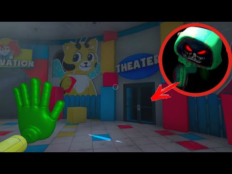 I ended up in the Huggy Wuggy theater room. What is happening there?! Poppy Playtime CHAPTER 1-2.