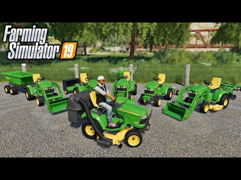 John Deere 748x Mower Pack! (by J.AModding) | Farming Simulator 19