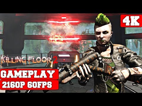 Killing Floor 2 Neon Nightmares Gameplay (PC 4K)