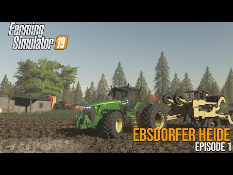 Let's Play Farming Simulator 19 | Ebsdorfer Heide EP 1 | NY FARM!