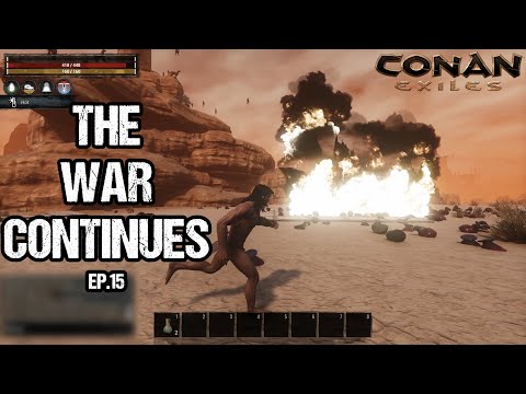 Life on a PvP Server When the Entire Server Is at War – Conan Exiles | Solo | Official PvP