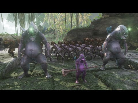 Lizardmen VS Pirates (Jungle Battle) – Conan Exiles Cinematic Battle