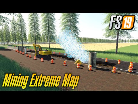 NEW 🚧 MINING AND PRODUCTION MAP 🚧  FARMING SIMULATOR 19