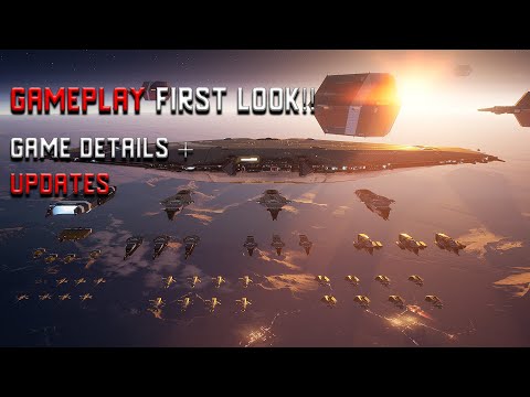 New Homeworld 3 Space Strategy Gameplay Released – Gameplay First Look!!  homeworld 3 gameplay!!