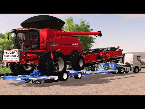 NUEVA maquina CASE 8250 | Mapa LA PODEROSA V2 | Farming Simulator 19 Argentina