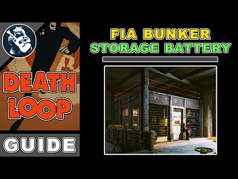 Open Fia Bunker Storage by Finding Battery Charger in Fristad Rock | Deathloop Guide