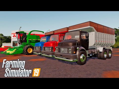 ORGANIZANDO OS MAQUINARIOS PARA A SILAGEM || PORTO BARRINHA || FARMING SIMULATOR 19 || #148 G29