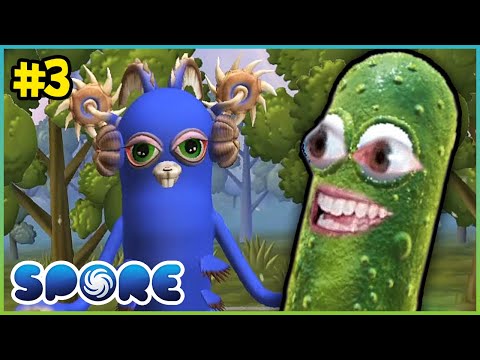 PICKLES IN SPACE 🚀 – Spore – Part 3 (Pickle Play)