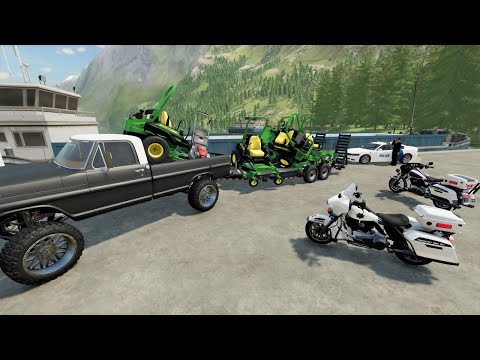 Police arrest dangerous Lawn Mower thief | Farming Simulator 22