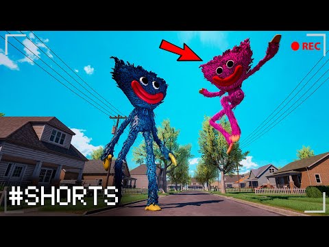 Poppy Playtime Huggy Wuggy and Kisi Missy funny horror animation / Part 2 #shorts