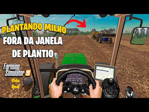 Primeiro plantio com a jd 1107 | Simulando ao máximo #83 | Farming simulator 19