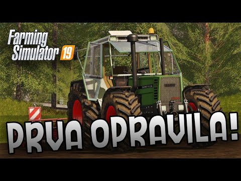 PRVA DELA NA KMETIJI! | FARMING SIMULATOR 19