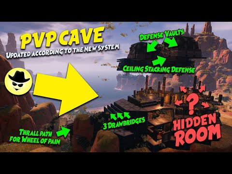 PVP CAVE – Updated according to the new system | CONAN EXILES: isle of siptah