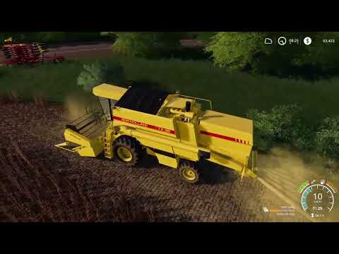 #saga farming simulator 19 inicio de colheita de soja#