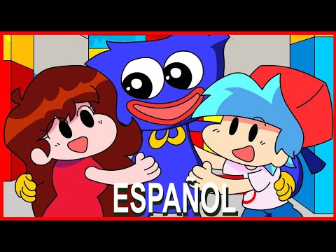 Sonic.Exe & Huggy Wuggy & Boyfriend – FNF & Poppy Playtime Animación en Español