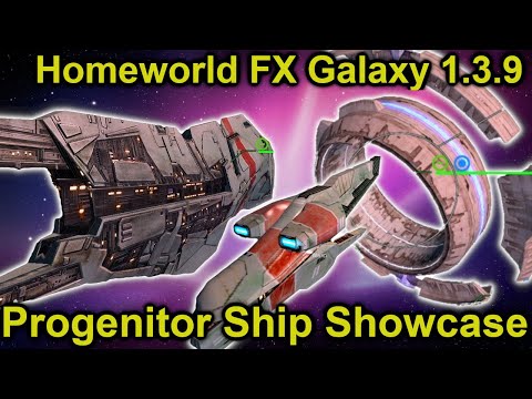 Taking a look at the Progenitors! | Homeworld FX Galaxy | Progenitor Ship Showcase