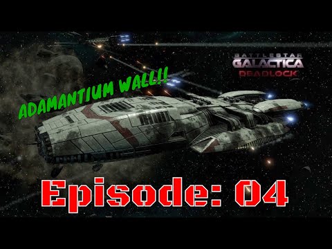 The Adamant Wall Strategy | BattleStar Galactica Deadlock | Episode 04 |Takehitsu Gaming