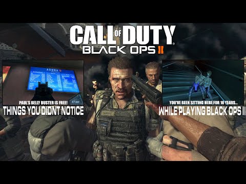 Things You Wouldn't Be Looking At… (Call Of Duty: Black Ops II)