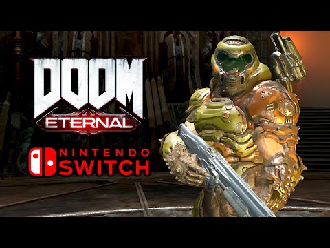 This is how DOOM Eternal looks on Nintendo Switch (DOOM Eternal Switch Gameplay)