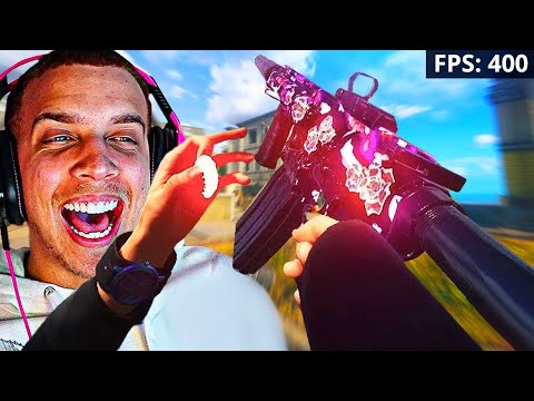 This is Warzone on 400 FPS..