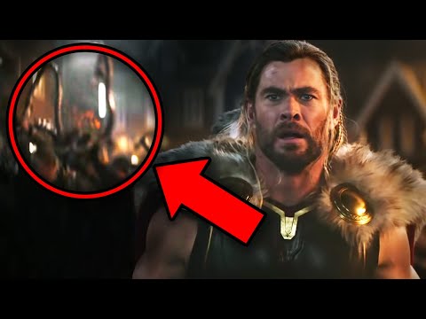 THOR LOVE AND THUNDER TRAILER BREAKDOWN! Easter Eggs & Details You Missed!