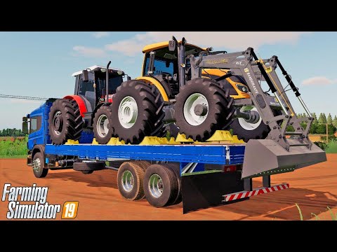 TRANSPORTANDO OS ÚLTIMOS TRATORES || PORTO BARRINHA || FARMING SIMULATOR 19 || #157 G29