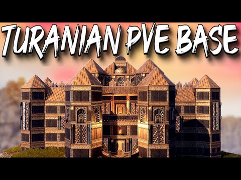 TURANIAN PvE BASE! Conan Exiles – Build Guide (No Mods)