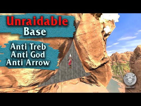 unraidable base in Conan exiles |making unraidable base guide Conan exiles |Conan exiles