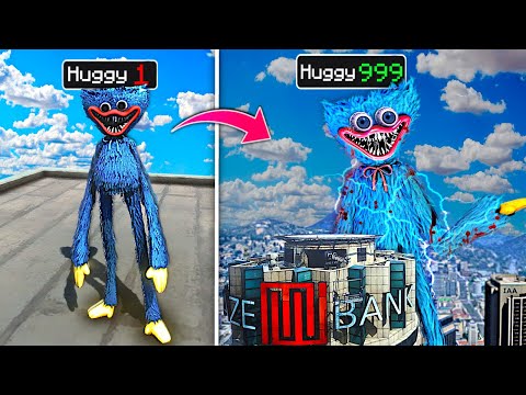 Upgrading Huggy Wuggy Into GOD WUGGY In GTA 5!