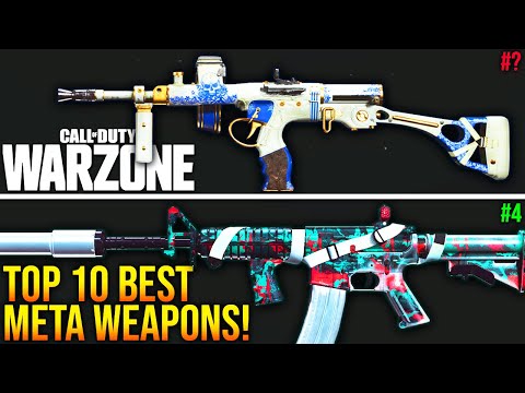 WARZONE: Top 10 BEST META WEAPONS Ranked! (Warzone Best Loadouts)