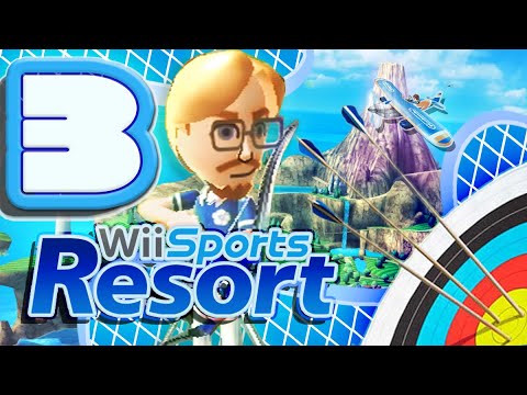Wii Sports Resort Part 3 Archery Championship Husband vs Wife (Wii) Road to Nintendo Switch Sports!