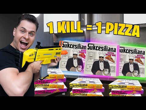 1 Frag = 1 Pizza ( Kizo Sukcesiliana ) Challenge w Fortnite!