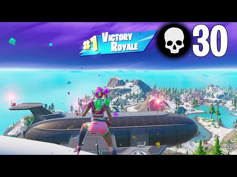 30 Elimination Solo vs Squads Win Full Gameplay Fortnite Chapter 3 Season 2 (PC Controller)