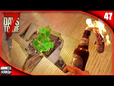 4ª LUA DE SANGUE NO TELHADO DA FÁBRICA – 7 Days To Die Undead Legacy