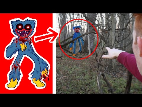 5 HUGGY WUGGY.EXE Captados en Camara en la VIDA REAL
