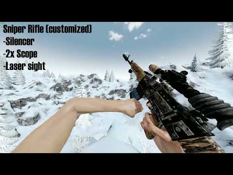 7 Days to Die A20 all weapons showcase