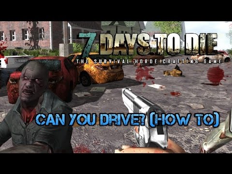 7 Days To Die: Can you Drive? How to Minibike Tips & Tricks! (Xbox One Gameplay)