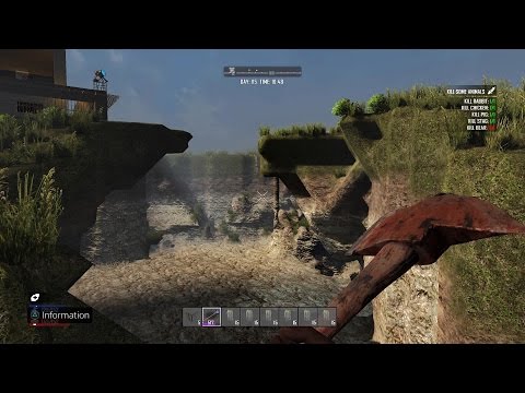 7 Days to Die huge mine collapse