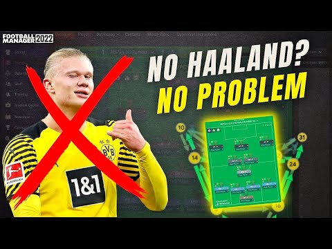 A PERFECT STRIKERLESS FM22 TACTIC | NO HAALAND NO PROBLEM! | FM22 TACTICS | FOOTBALL MANAGER 2022