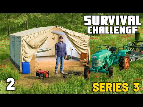 A WORLD OF SMALL MACHINERY | Survival Challenge | Farming Simulator 22 – EP 2