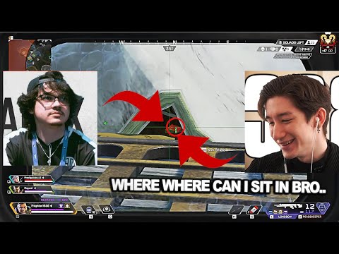 Aceu reacts to albralelie !! Aceu wiped Albralelie team in ranked ( apex legends )