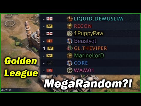 Age of Empires 4 – 6 Golden League Finalists in a Free For All